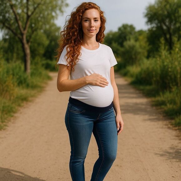 Levi Strauss Signature Gold Maternity Skinny Jeans. Size M New without tags. - Picture 1 of 8